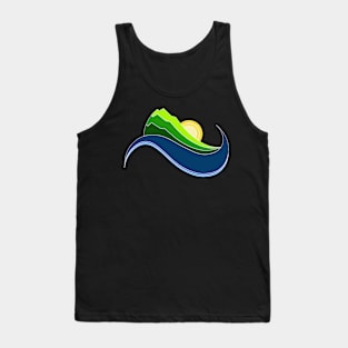 island landscape Tank Top